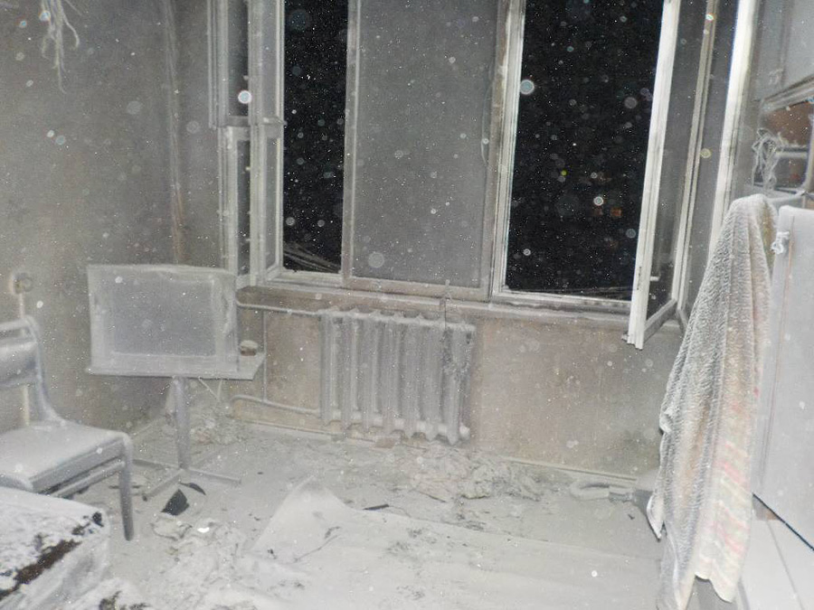 В Бобруйске соседи по блоку спасли общежитие от пожара