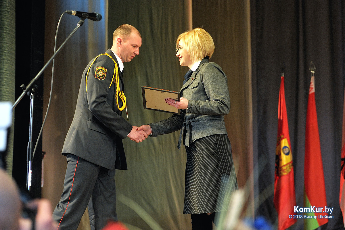 В Бобруйске отметили 100-летний юбилей внутренних войск
