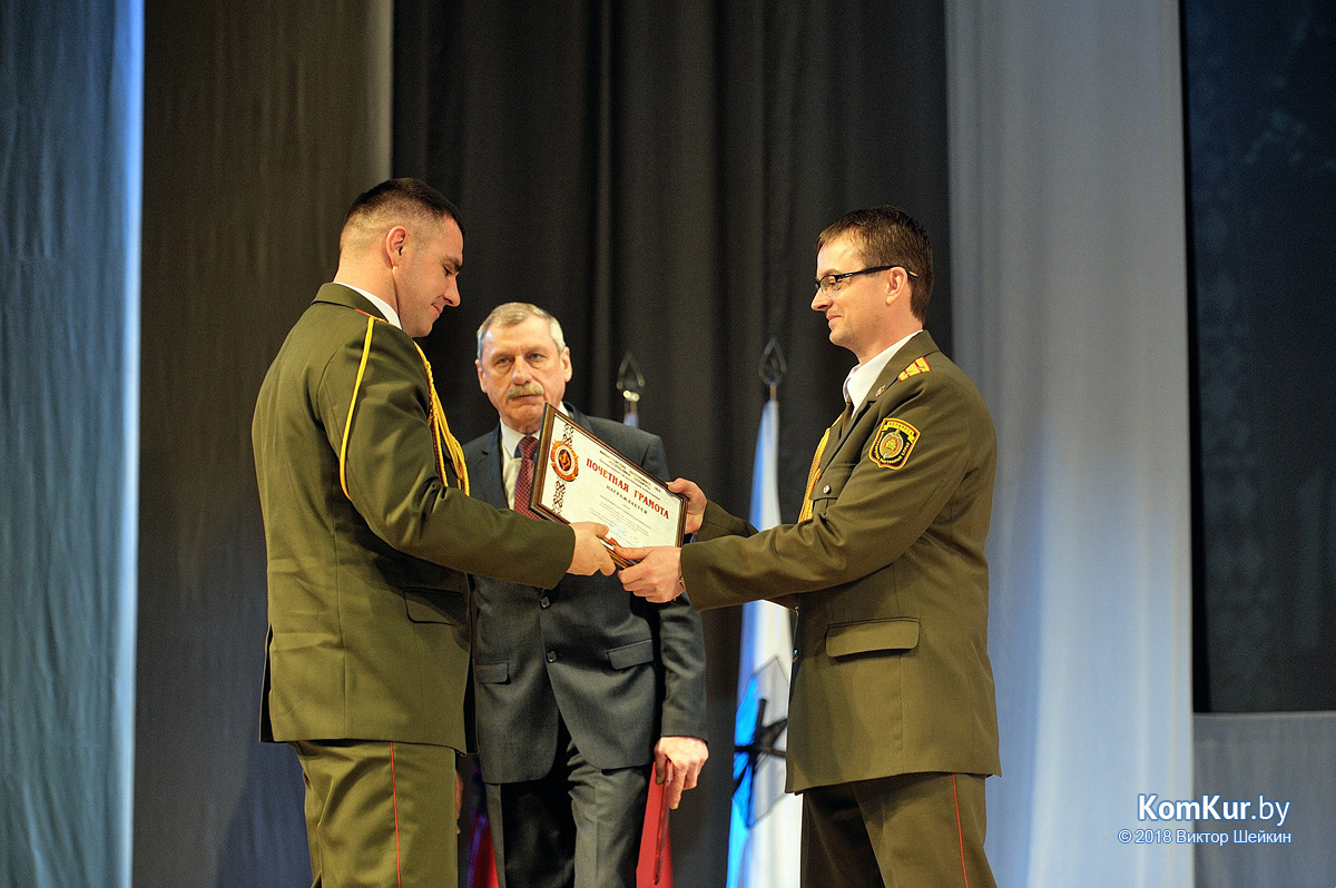 В Бобруйске отметили 100-летний юбилей внутренних войск