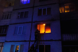 25 человек эвакуировали при пожаре в Бобруйске