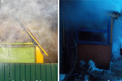 2 марта на Бобруйщине произошло два пожара