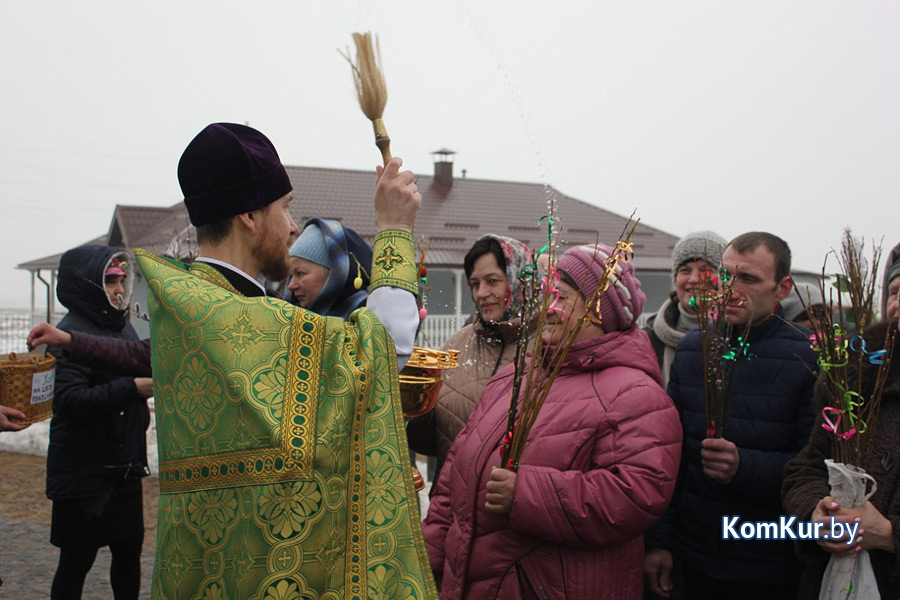 Вербное воскресенье в храмах Бобруйска