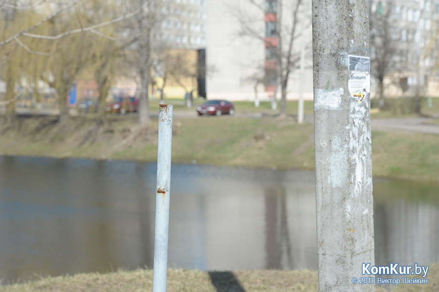 Бобруйские пляжи после зимы