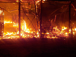 Большой пожар в Бобруйском районе