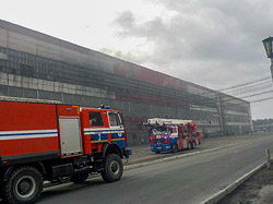 Пожар на главном предприятии Бобруйска. Пострадал человек