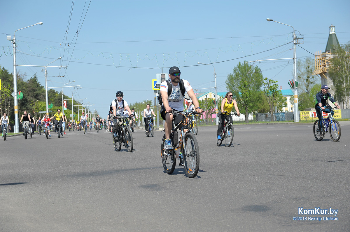Велосезон-2018 в Бобруйске открыт!
