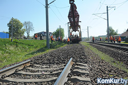 Что нашли под ЖД-полотном на переезде в Бобруйске?