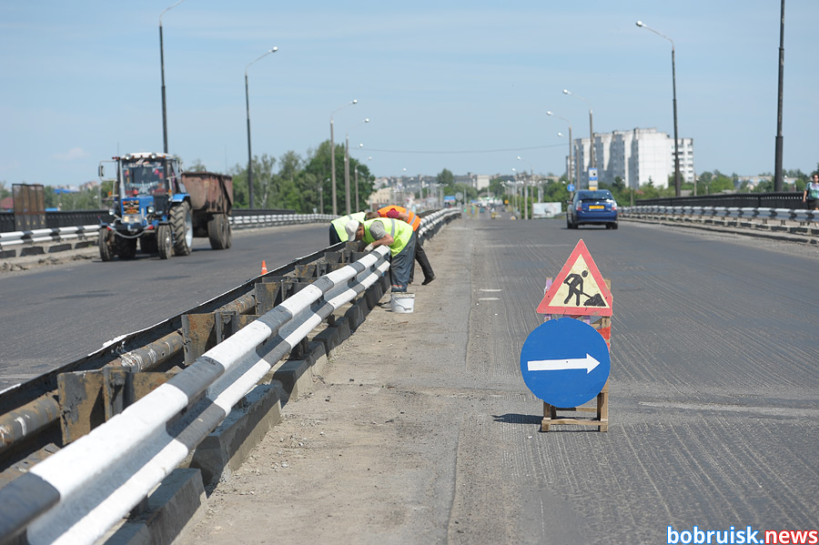 Путепровод у автовокзала Бобруйск в ожидании ремонта