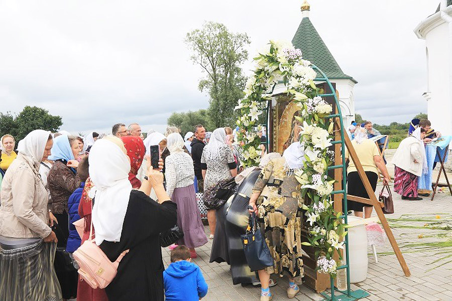 Торжества в честь барколабовской иконы божией матери прошли барколабовском монастыре