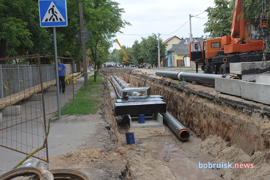 Реконструкция по всему Бобруйску