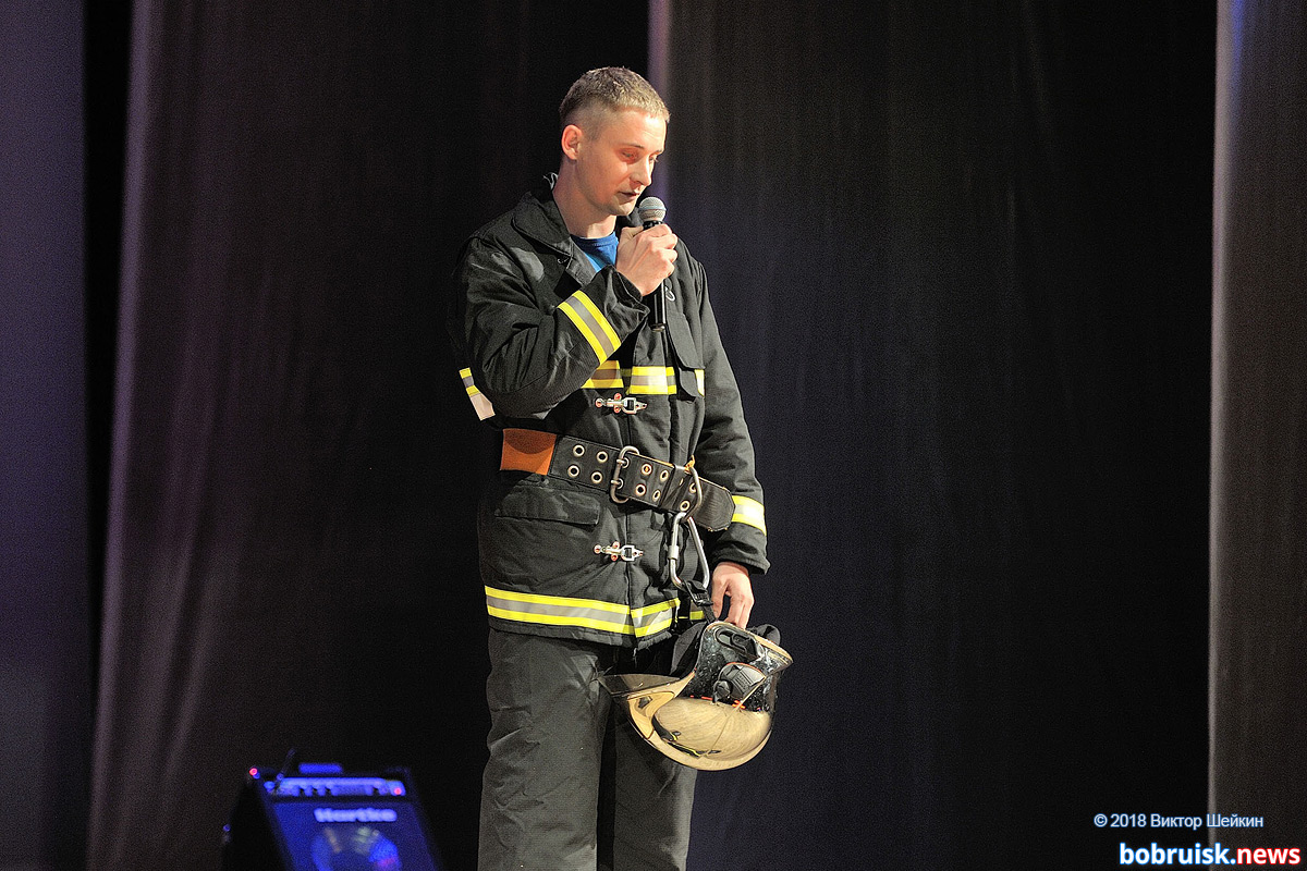 Бобруйские пожарные отметили двойной юбилей