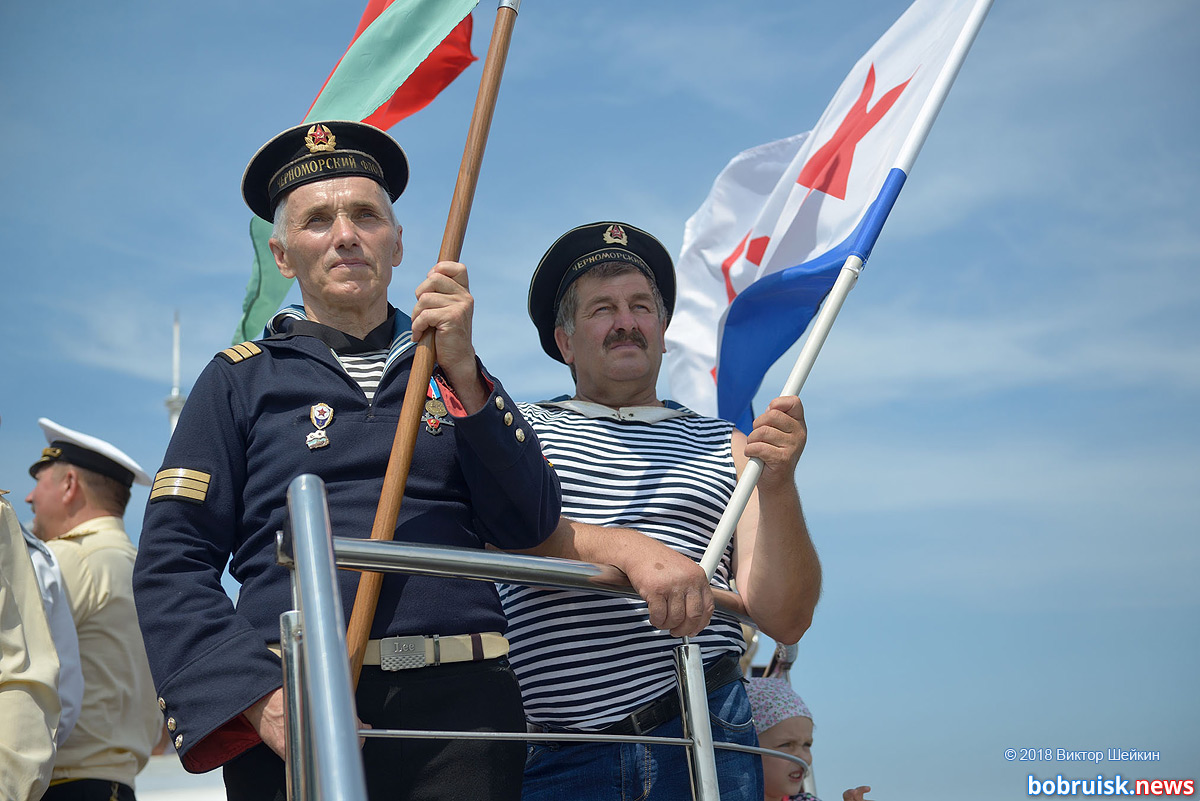 Бобруйские моряки отметили день ВМФ