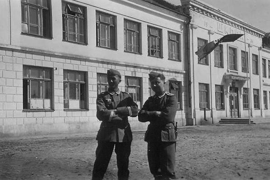 Школ вов. Бобруйск 1941. Бобруйск ВОВ. Бобруйск оккупация.