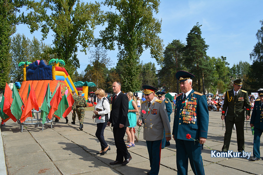 В Киселевичах отметили День танкиста