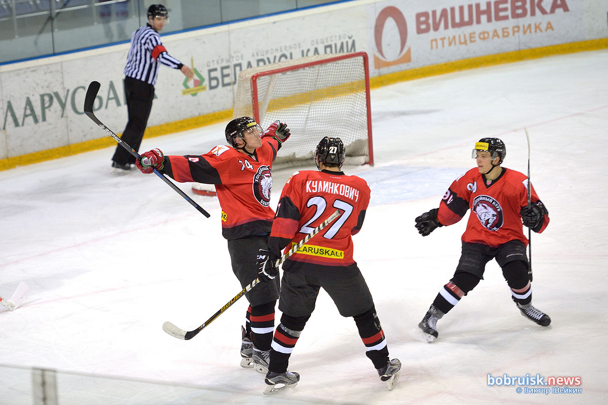 Трудная победа «бобров» в домашней серии игр. ХК «Бобруйск» -U18 – 3:2