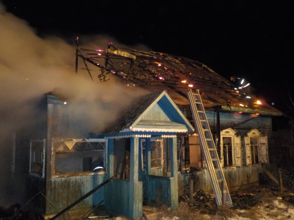 На пожаре под Бобруйском погиб человек