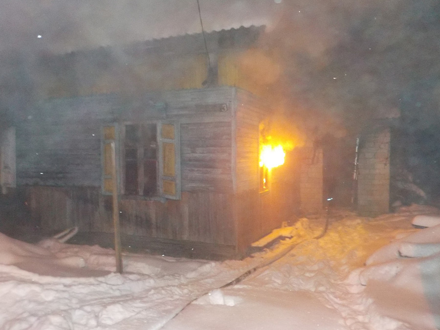 Почему в Бобруйске загорелся частный дом?