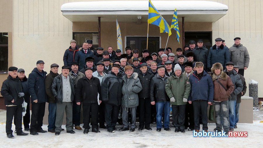 Ветераны 200-го бомбардировочного отметили юбилей полка в Бобруйске