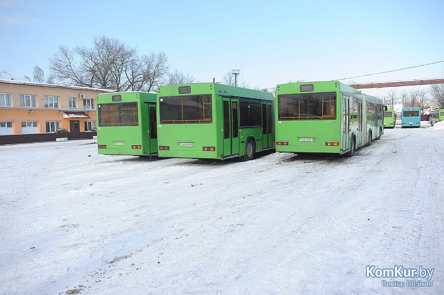 Дополнительные автобусы – для участников и гостей «Бобруйской лыжни»
