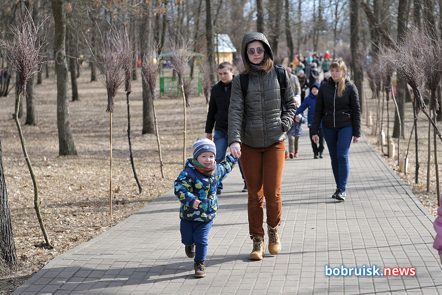 Погодный рекорд в честь праздника женщин в Бобруйске