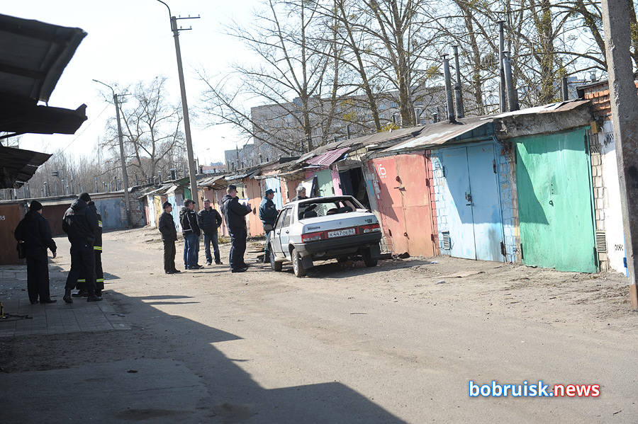 В гаражном массиве жилого района Бобруйска прогремел взрыв. Есть жертвы