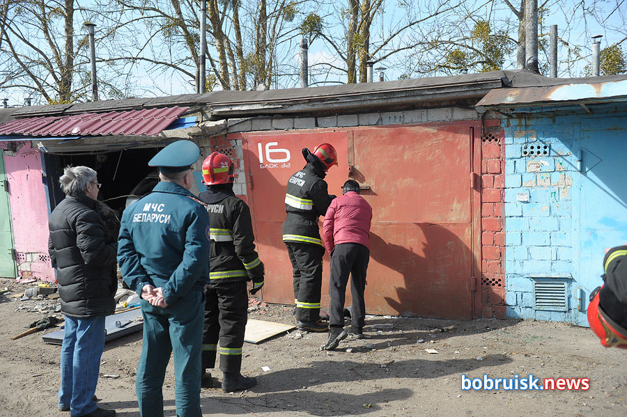 В гаражном массиве жилого района Бобруйска прогремел взрыв. Есть жертвы