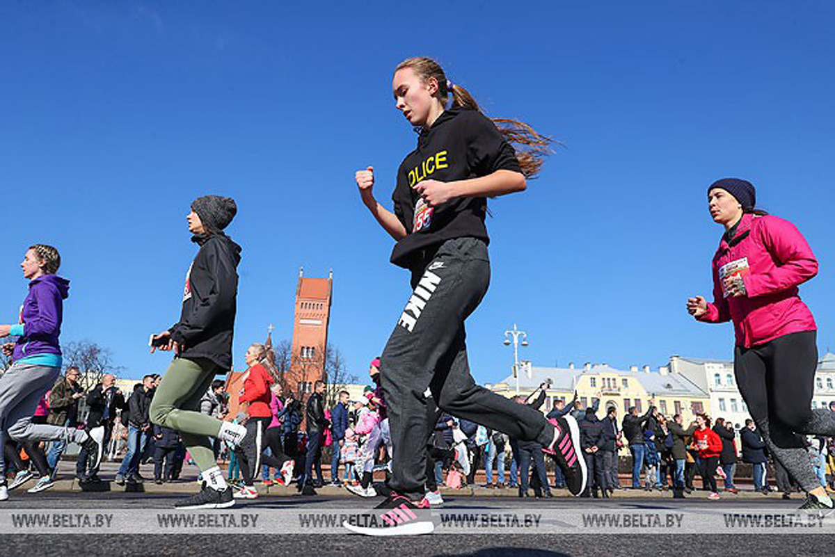 Бобруйчанки победили в большом забеге в Минске