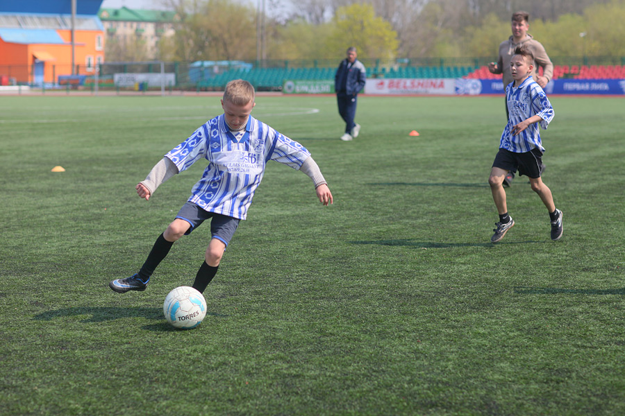 В Бобруйске сражаются будущие звезды футбола