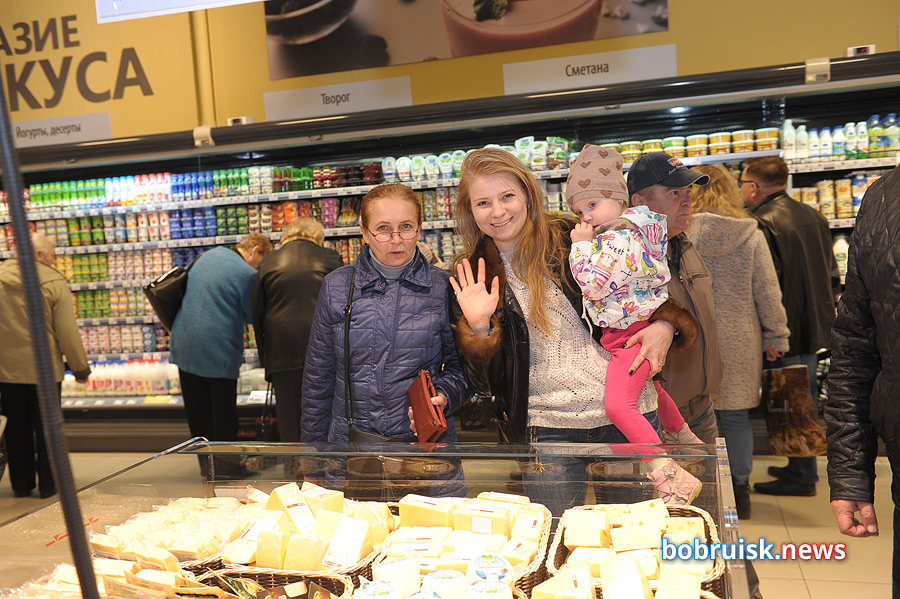 Такого еще не было: в Бобруйске открылся необычный супермаркет EUROSPAR!