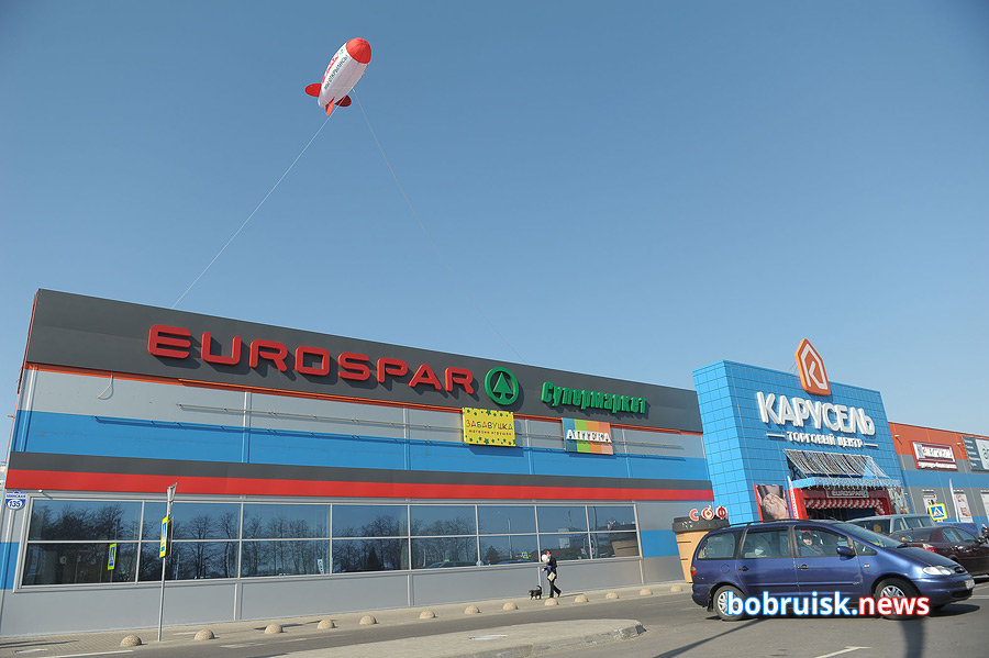 Такого еще не было: в Бобруйске открылся необычный супермаркет EUROSPAR!