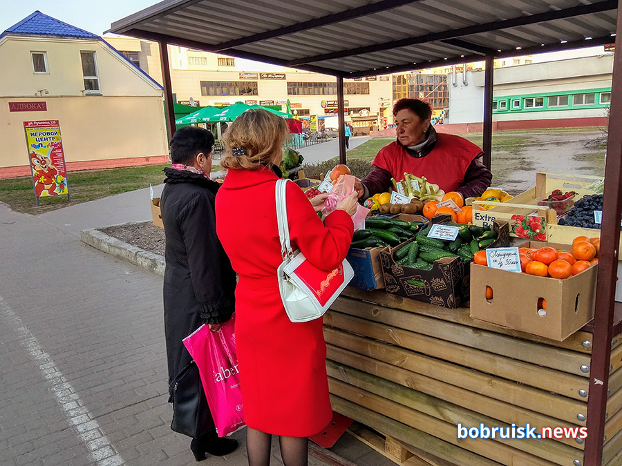 В Бобруйске начинается сезон уличной торговли