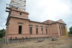 В бобруйской крепости строится собор по 200-летнему проекту!