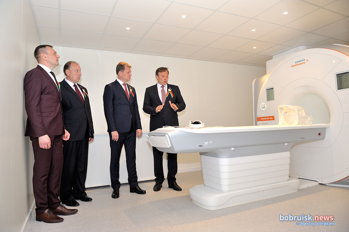 В Бобруйске запустили современный томограф