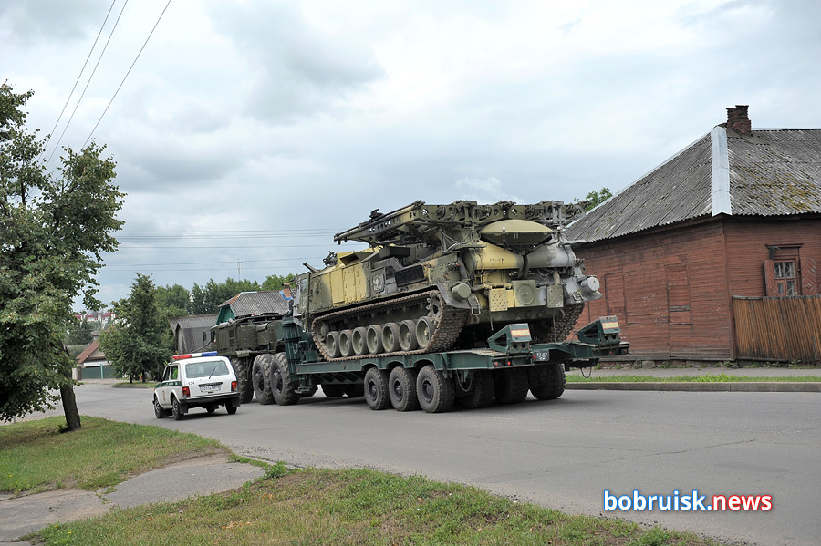Военная техника проедет по дорогам Могилевской области