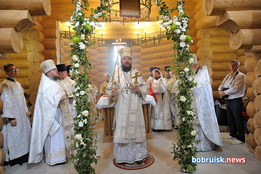 В Бобруйске освятили храм в честь преподобного Серафима Саровского