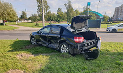 В Бобруйске женщина на Volvo не пропустила встречный автомобиль. Пострадал ребенок