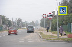На «взлетной полосе» в частном секторе Бобруйска ограничили скорость