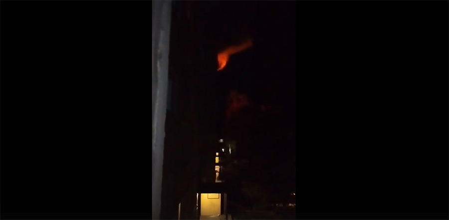 Страшный пожар в Бобруйске, в огне погиб человек (+видео)