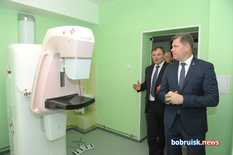В Бобруйске открыт новый кабинет раннего выявления онкологических заболеваний 