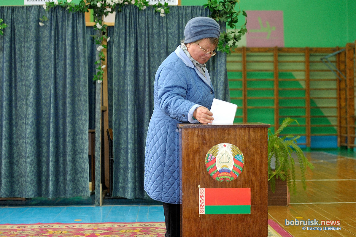 Как бобруйчане голосовали на парламентских выборах. Фоторепортаж