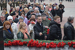 В Бобруйске отмечают День Октябрьской революции