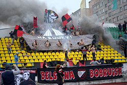 Победа на домашнем стадионе вывела «Белшину» в лидеры чемпионата. Фоторепортаж