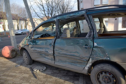 Вылет на тротуар, удар о дом, сбитый пешеход в Бобруйске (обновлено: официальный комментарий)