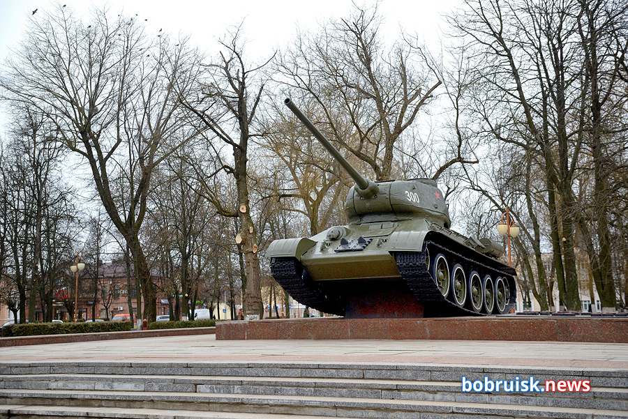 Площадь Победы в Бобруйске преображается