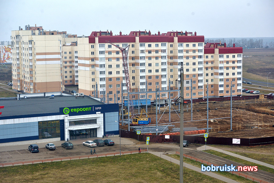 В спальном районе Бобруйска строится спорткомплекс. Что там будет?