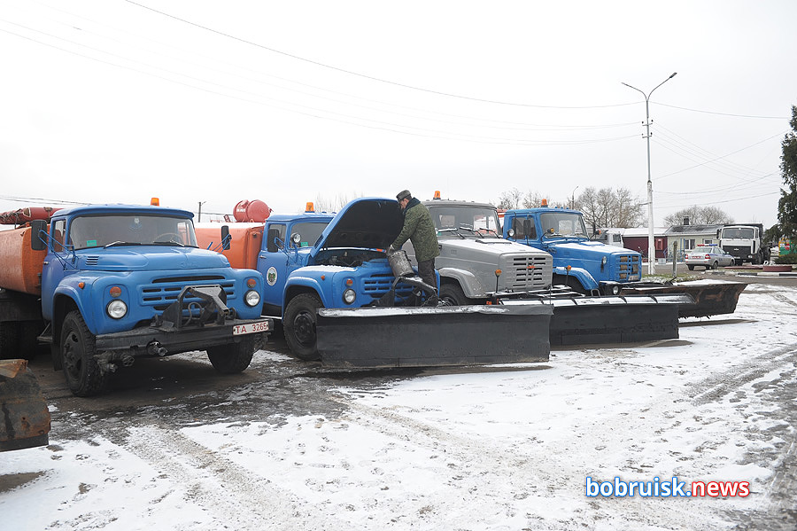 Сколько сэкономили на теплой зиме дорожники Бобруйска?