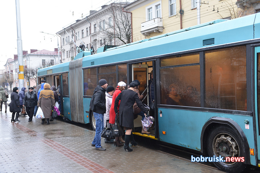 Дополнительных рейсов троллейбуса-«тройки» в Бобруйске не будет