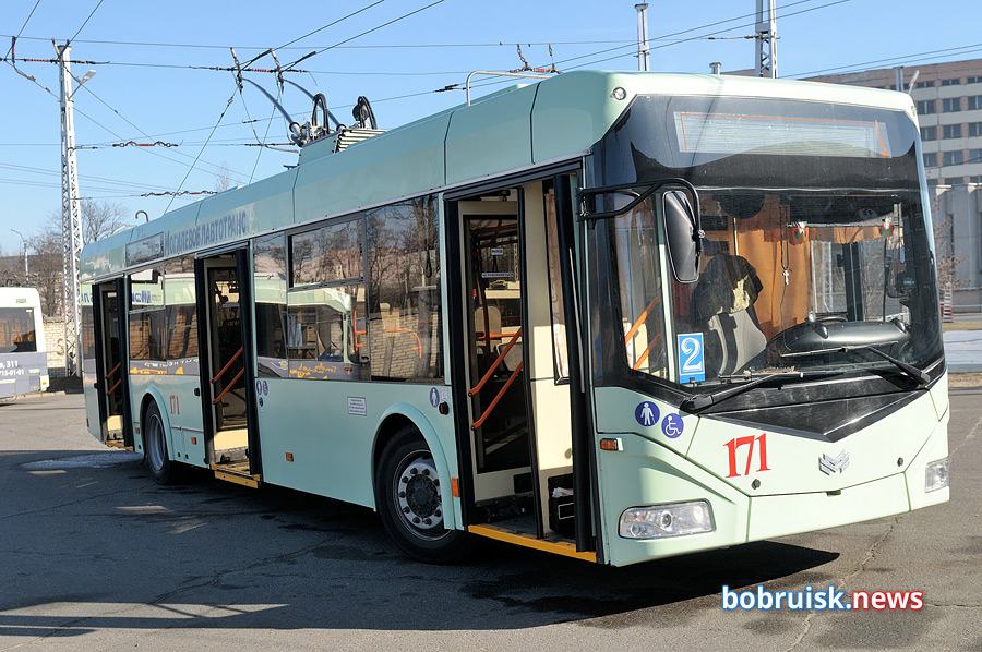 В Бобруйске изменяется движение троллейбусов