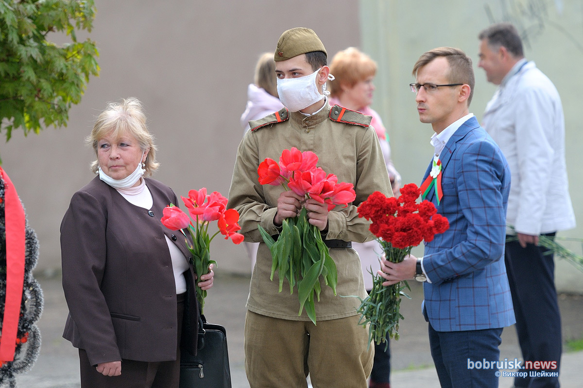 Как в Бобруйске праздновали День Победы. Фоторепортаж