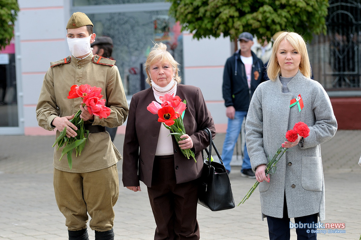 Как в Бобруйске праздновали День Победы. Фоторепортаж